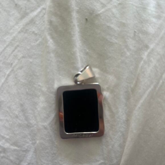 Small fused glass dichroic dragonfly pendant - Picture 3 of 3